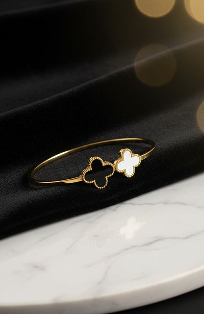 Premium 1 Carat Clover Charm Bracelet✨
