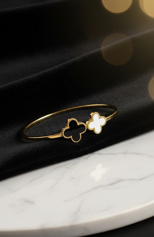Premium 1 Carat Clover Charm Bracelet✨