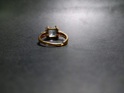 Pure Shine Crystal Adjustable Ring 🤍