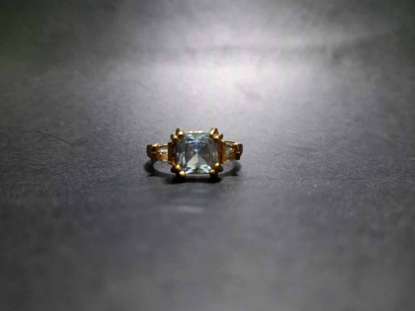 Pure Shine Crystal Adjustable Ring 🤍