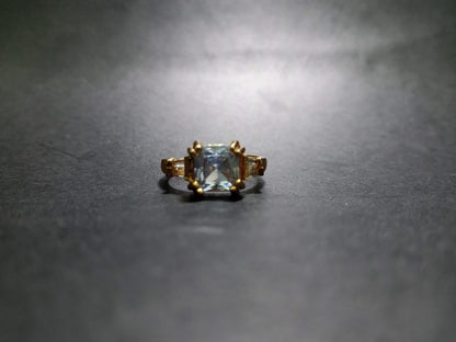Pure Shine Crystal Adjustable Ring 🤍