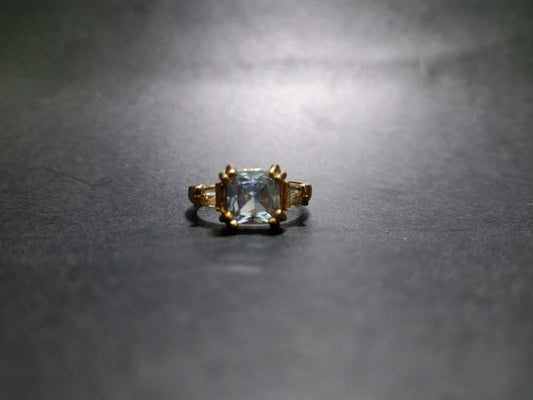 Pure Shine Crystal Adjustable Ring 🤍