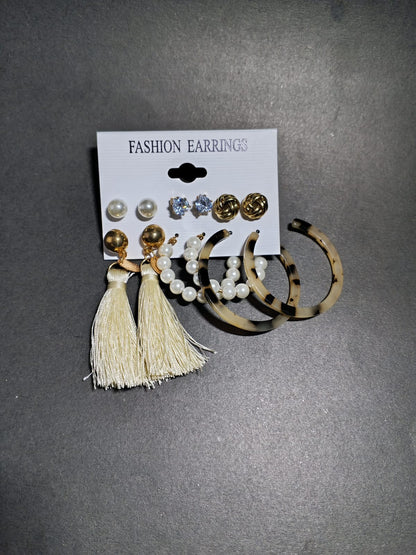 Imported Multi-Style Earrings Set